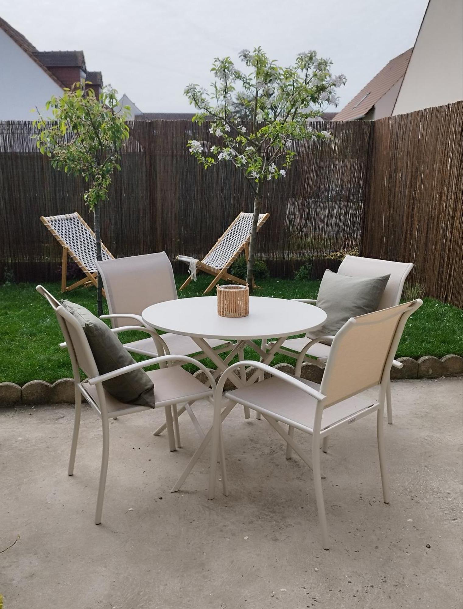 Maison Auguste - Cosy - Terrasse Verberie Ngoại thất bức ảnh